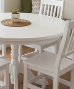 Mesa Redonda 1.20 + 4 Sillas