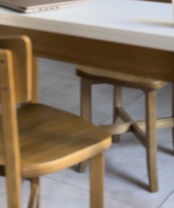 Mesa Fija 1.00x0.70 + 4 Sillas Noruega o Thonet